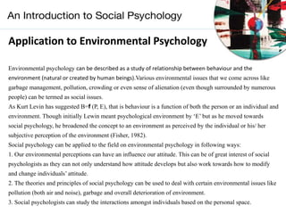 Chapter 14 Application of Social Psychology | PPTX
