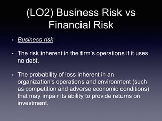 Chapter 14 Capital Structure and Leverage version1 | PPTX
