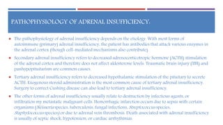 Endocrine Emergencies
