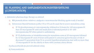 Endocrine Emergencies