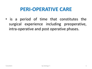 Pre op definition sale