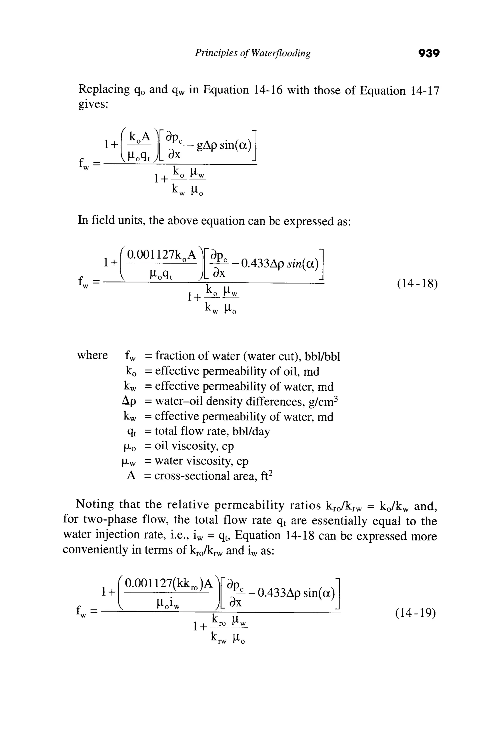 Chapter 14 Principles Of Waterflooding Pdf Pdf
