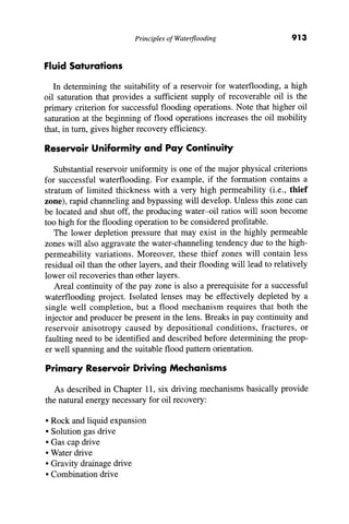 Chapter 14 Principles Of Waterflooding Pdf Pdf