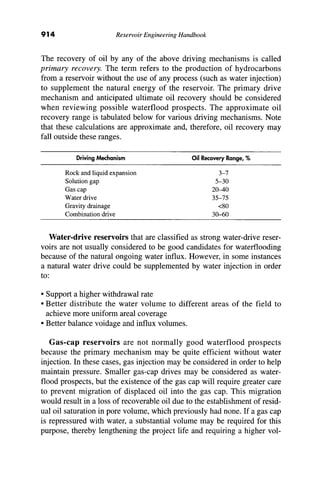 Chapter 14 Principles Of Waterflooding Pdf Pdf Chapter 14 Principles Of Waterflooding Pdf Pdf