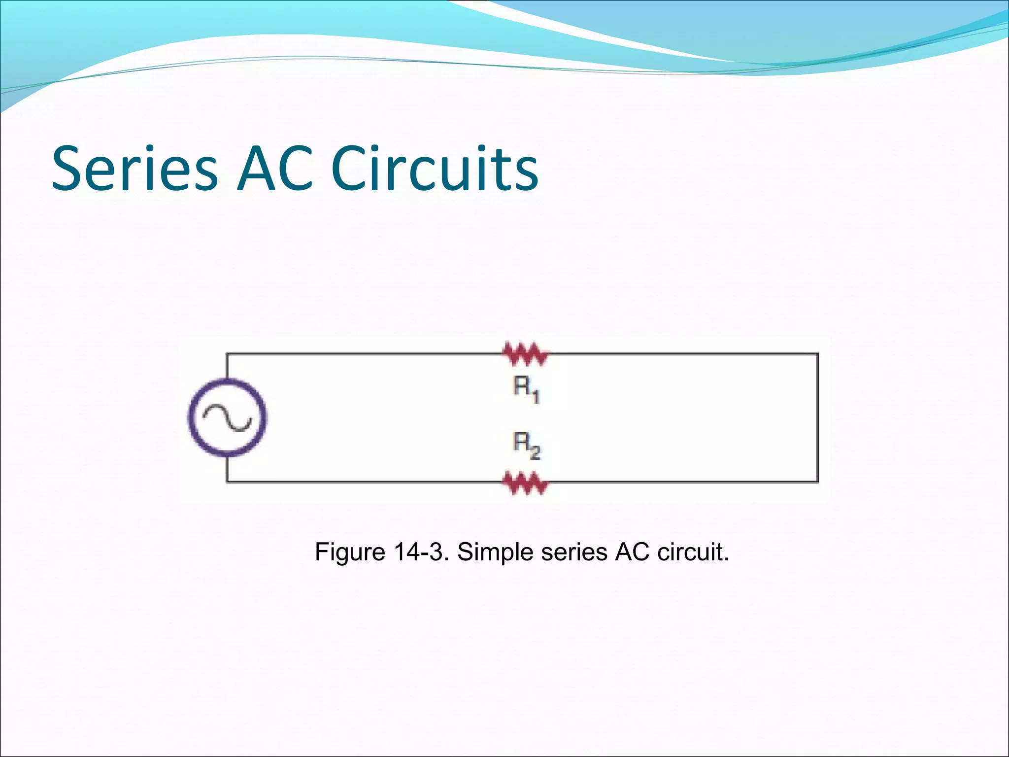 resistive ac circuits PPT