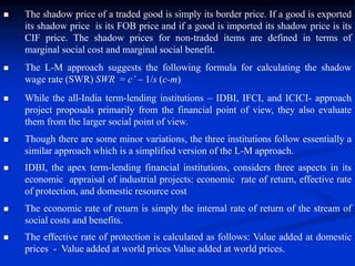 Shadow Cost Chapter14 socialcostbenefitanalysis | PPT