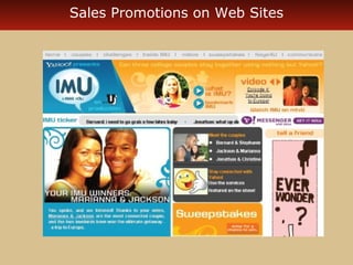 Sales Promotions on Web Sites 
 