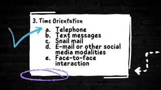 3. Time Orientation
 