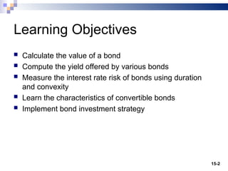 Objective Investment Notes Investment analysis lecture note for undergraduate students | PPT