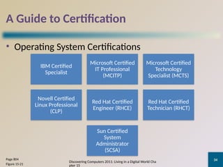 Exploring Careers and Certifications in the Computer Industry: A 2011 ...
