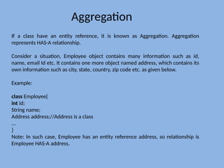 Understanding Association and Aggregation in Object Oriented ...