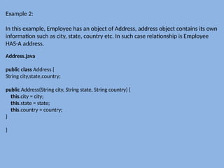 Understanding Association and Aggregation in Object Oriented ...
