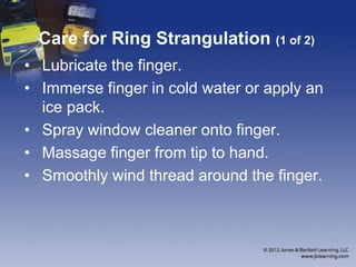 Strangulation Accessory Finger Chapter 15 Extremity Injuries | PPTX