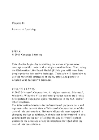 Chapter 15Ceremonial Speaking for Special OccasionsSPEAK.docx