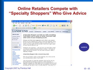 Online Retailers Compete with “Specialty Shoppers” Who Give Advice weblink 
