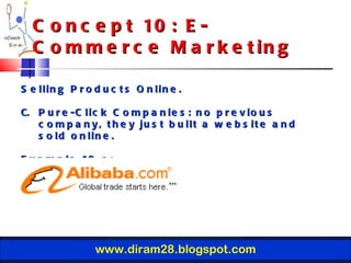 Pure Click Companies Example Chapter 15 designing and managing integrated marketing channels | PPT