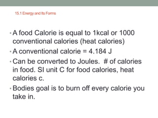 Chapter 15 energy power point | PPTX