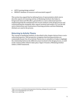 Chapter 15 mediating artefacts