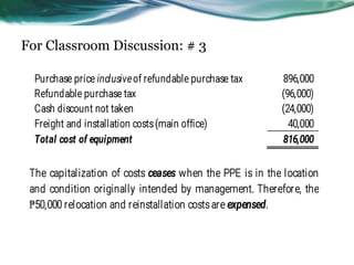 For Classroom Discussion: # 3
 
