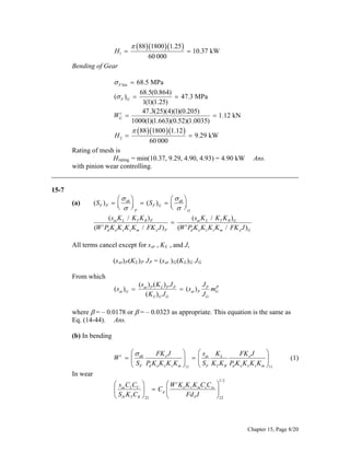 Chapter 15 solutions | PDF