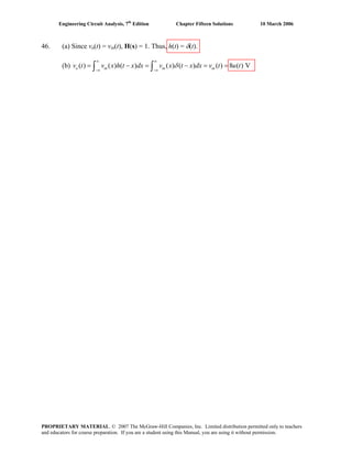 Chapter 15 solutions_to_exercises(engineering circuit analysis 7th) | PDF