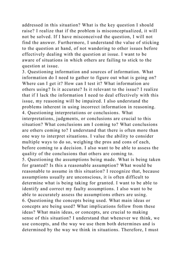 Chapter 15 Strategic Thinking Part OneStrategic thinking has tw.docx