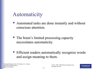 Teaching Reading in the 21st Century Chapter 1 (5th).ppt