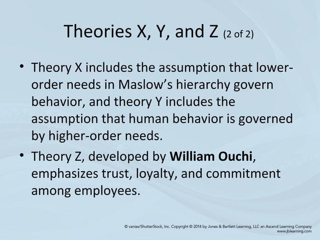 Chapter 15 Theories Of Organizational Behavior And Leadership PPT