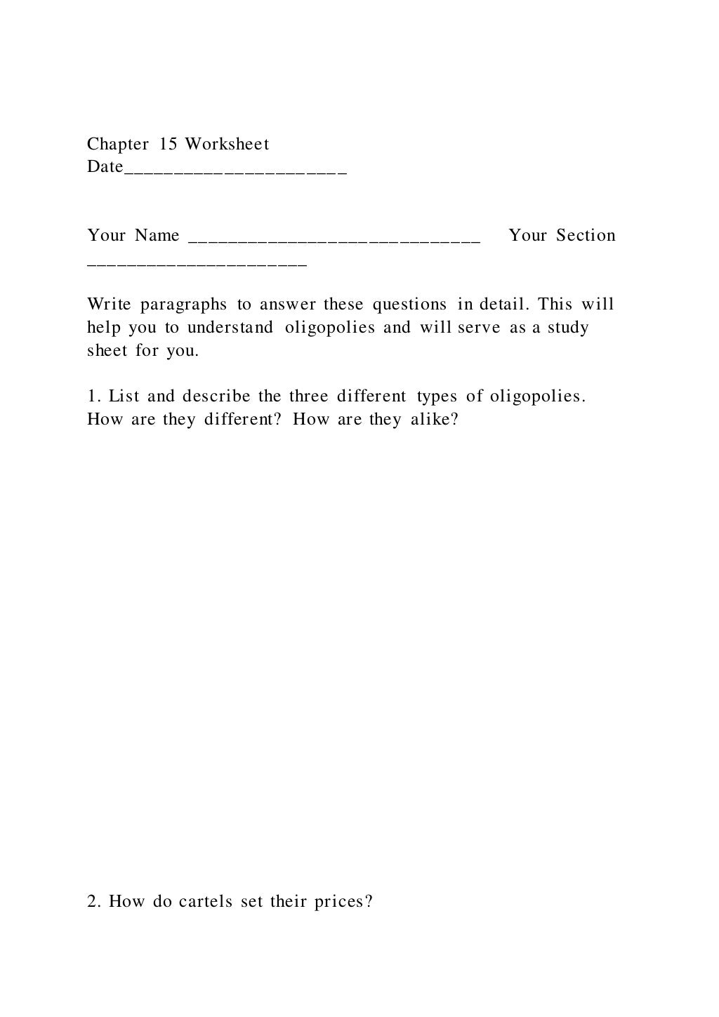 Chapter 15 Worksheet Date______________________Your | DOCX