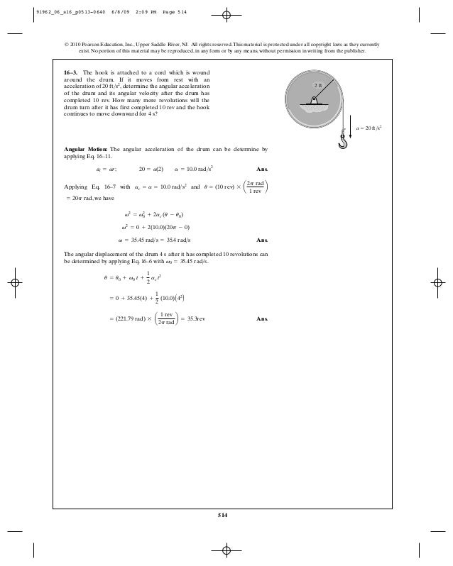 Capitulo 16 De Dinamica