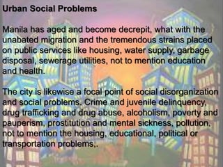 Issues In Community Chapter 16: Urban Communities | PPTX