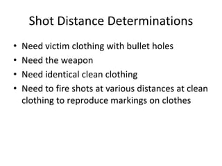 Chapter_16_-_FirearmsToolMarks.ppt for Criminal Investigation Class | PPT