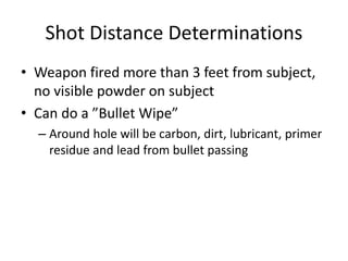 Chapter_16_-_FirearmsToolMarks.ppt for Criminal Investigation Class | PPT