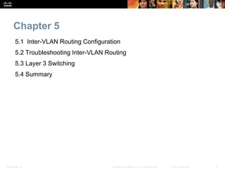 Chapter 16 : inter-vlan routing | PPTX