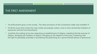Chapter 16 Legal Controls and Freedom of Expression | PPTX