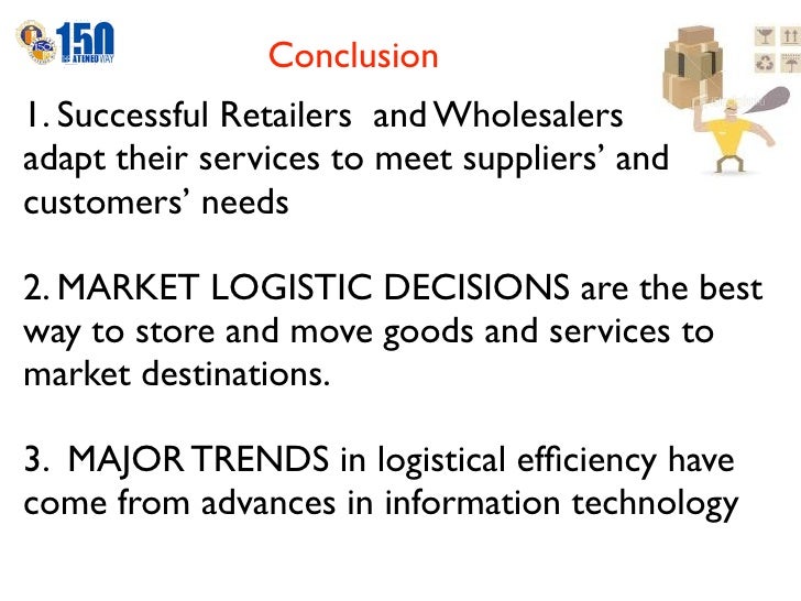 Chapter 16 managing retailing, wholesaling & logistics
