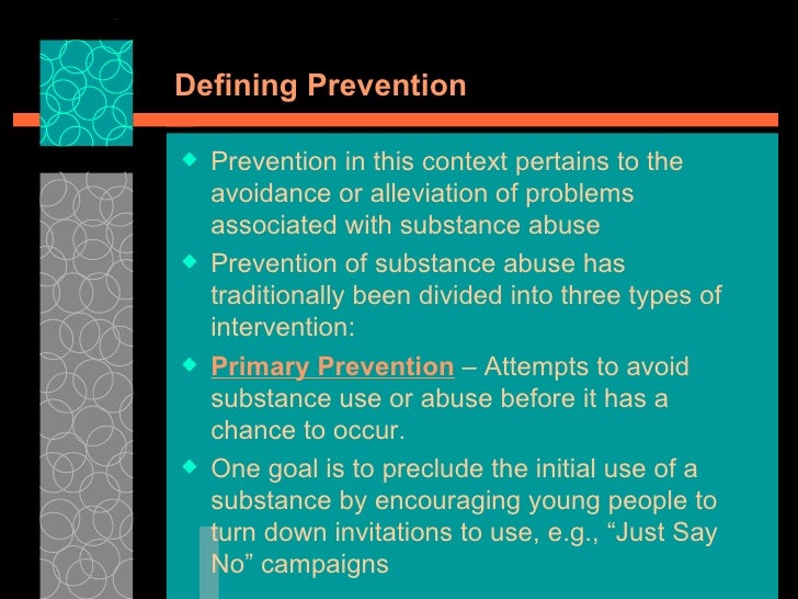 Chapter 16 Prevention Of Substance Abuse