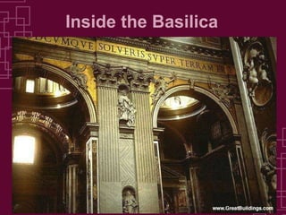 Inside the Basilica 