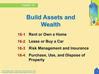 Chapter 16 Presentation.ppt | Home Financing | Personal Debt