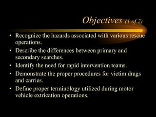Chapter 16 rescue procedures 6 07 | PPT