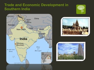 Trade and Economic Development in Southern India 