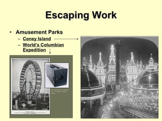 Escaping Work Amusement Parks Coney Island World’s Columbian Expedition 
