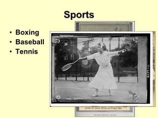 Sports Boxing Baseball Tennis 