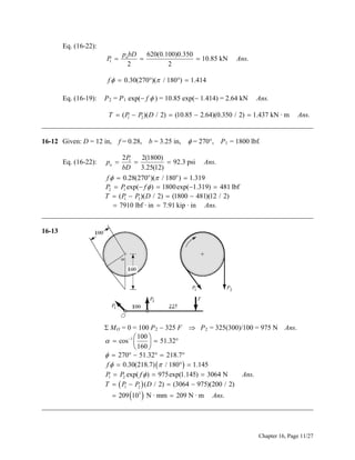 Chapter 16 solutions | PDF