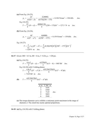 Chapter 16 solutions | PDF