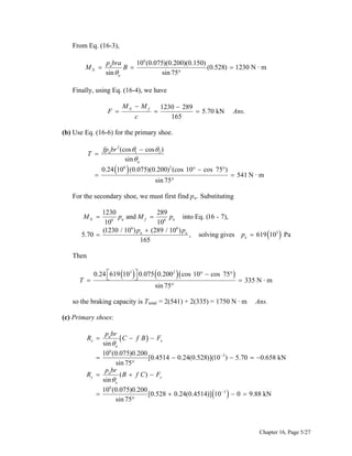 Chapter 16 solutions | PDF