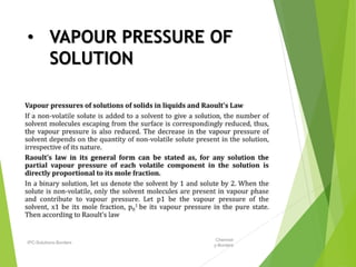 • VAPOUR PRESSURE OF
SOLUTION
Chemistr
y-Borders
IPC-Solutions-Borders
 