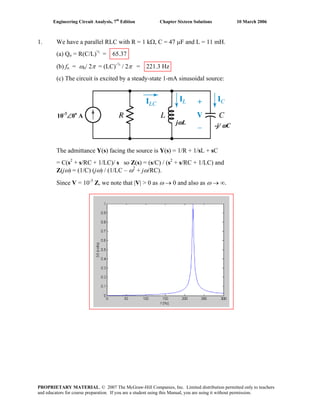 Chapter 16 solutions_to_exercises(engineering circuit analysis 7th) | PDF