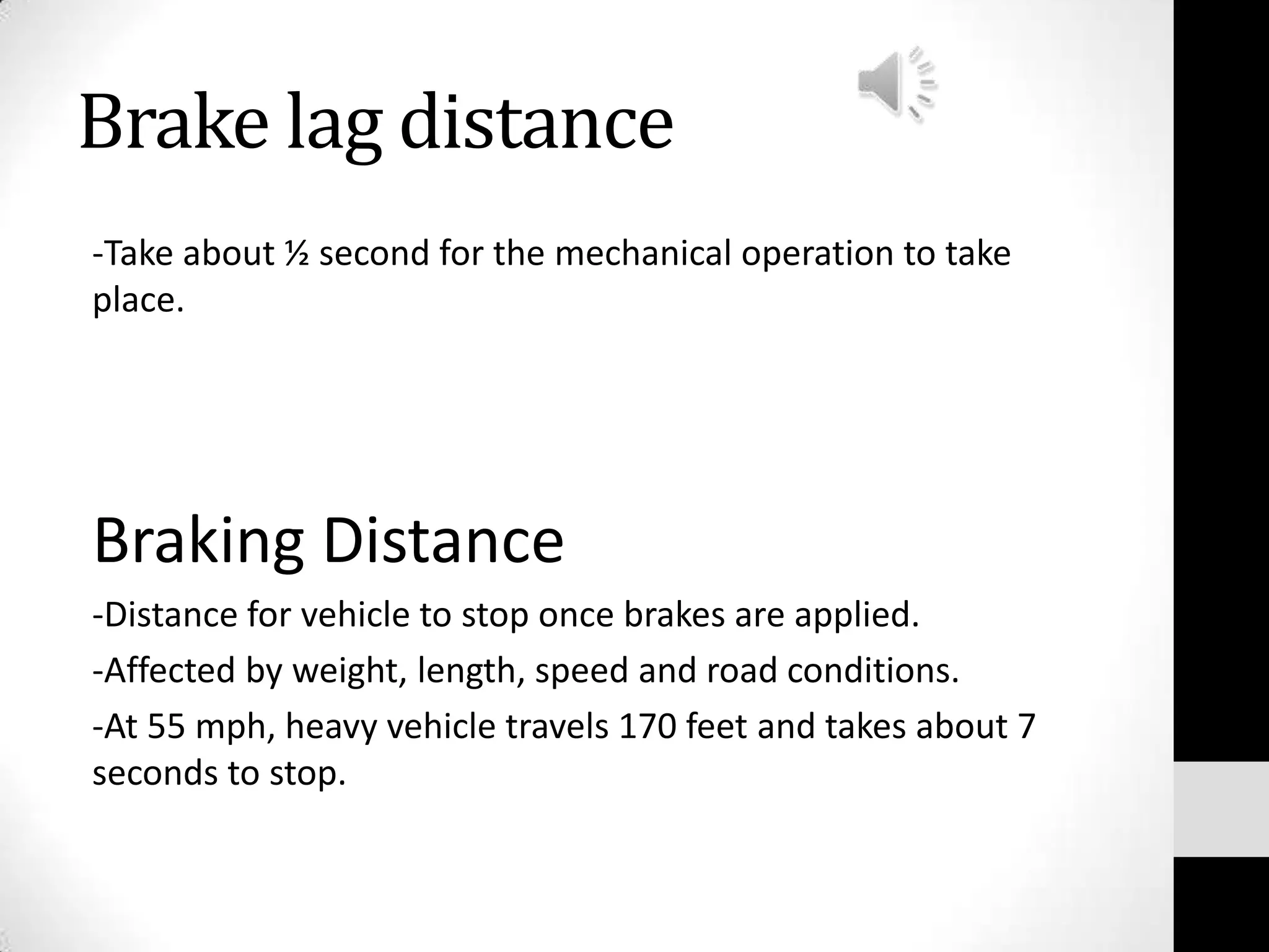 What Is A Brake Lag