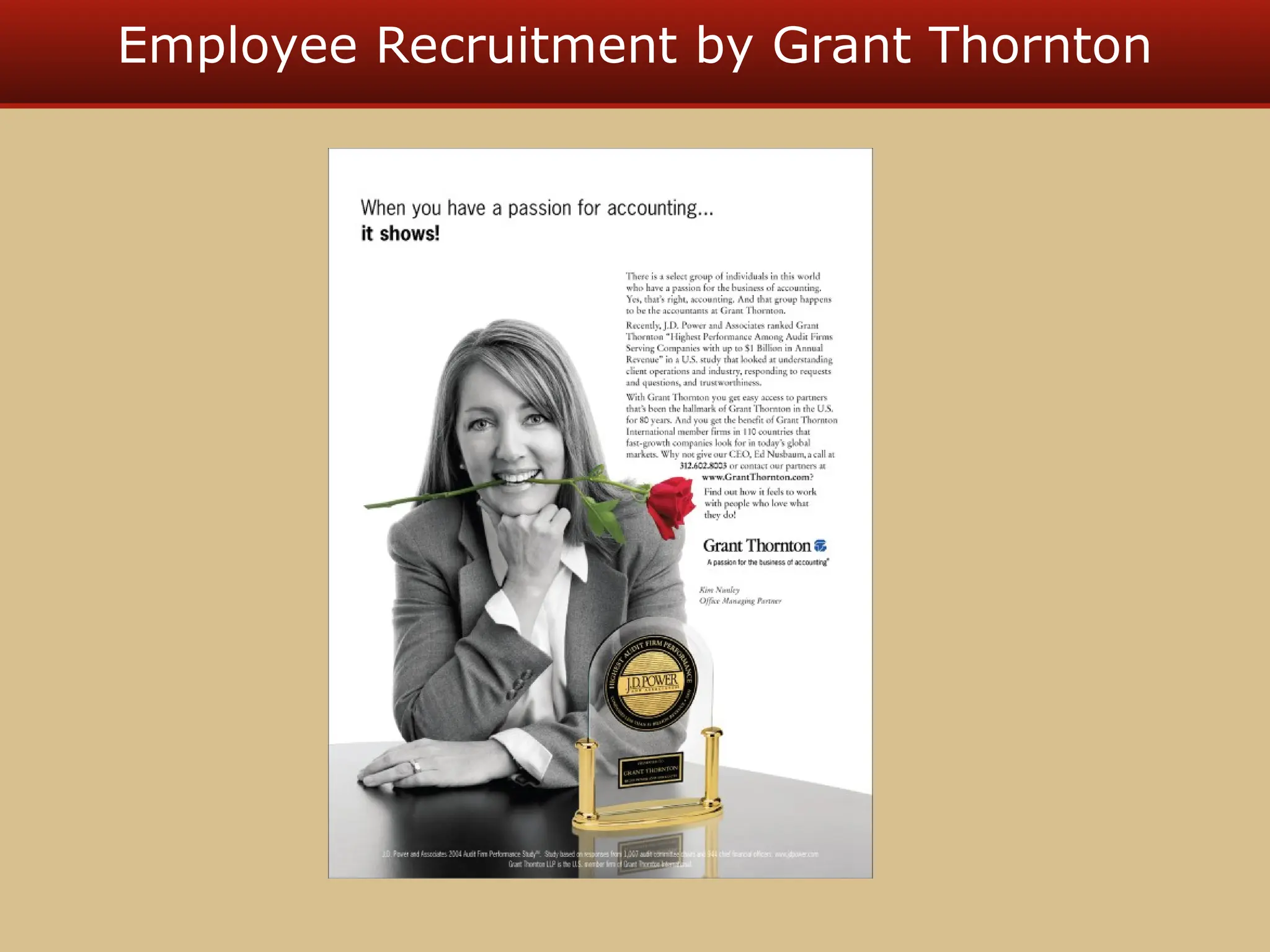 Employee Recruitment by Grant Thornton
 
